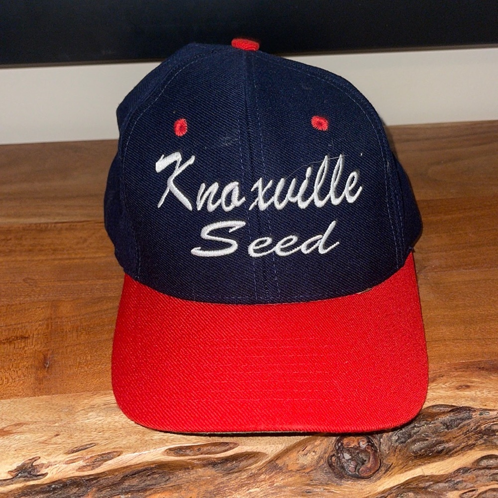 RARE Vintage 1990s Knoxville Tennessee Seed Company Hat Farming